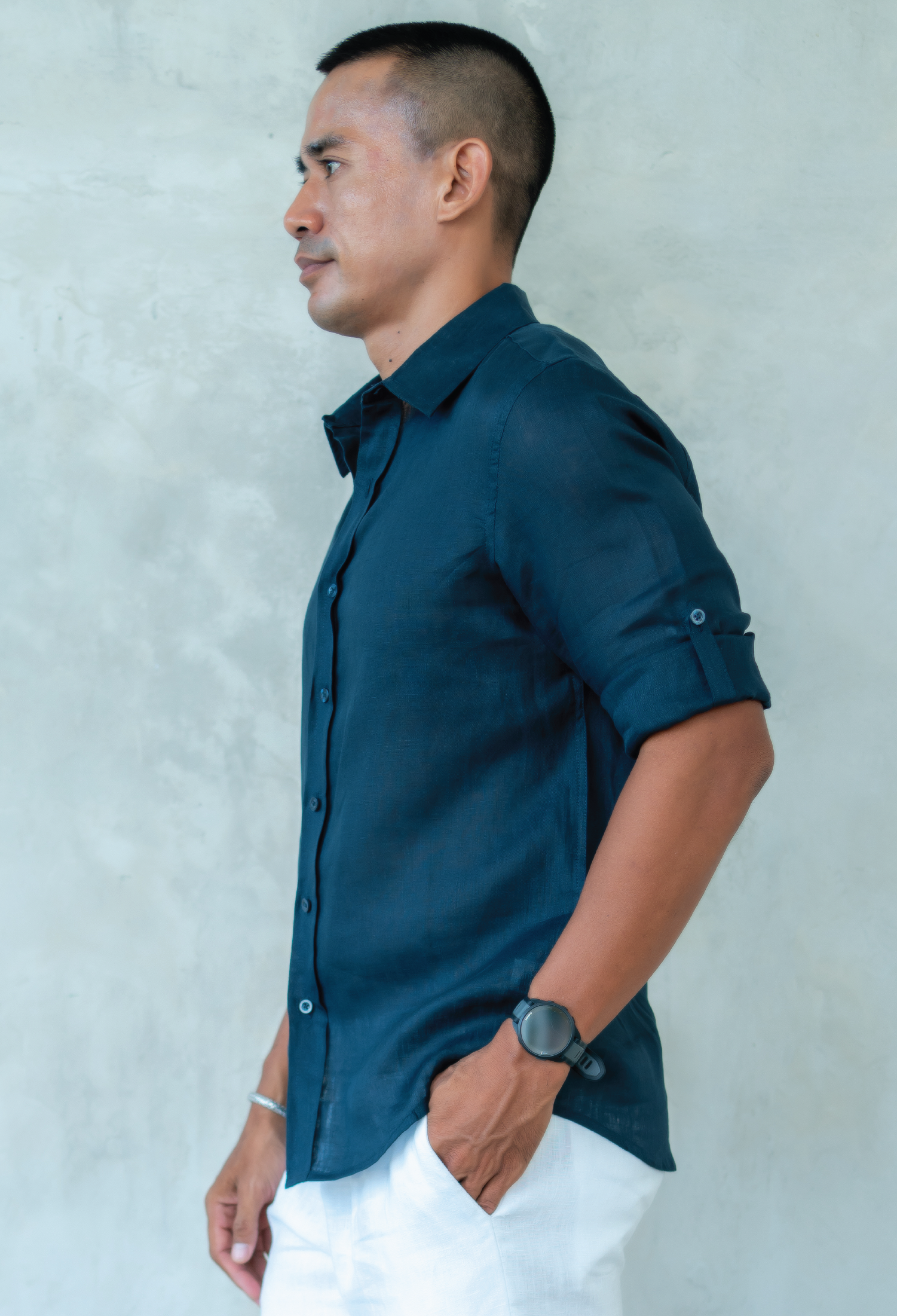 Shirt Gili Dark Blue