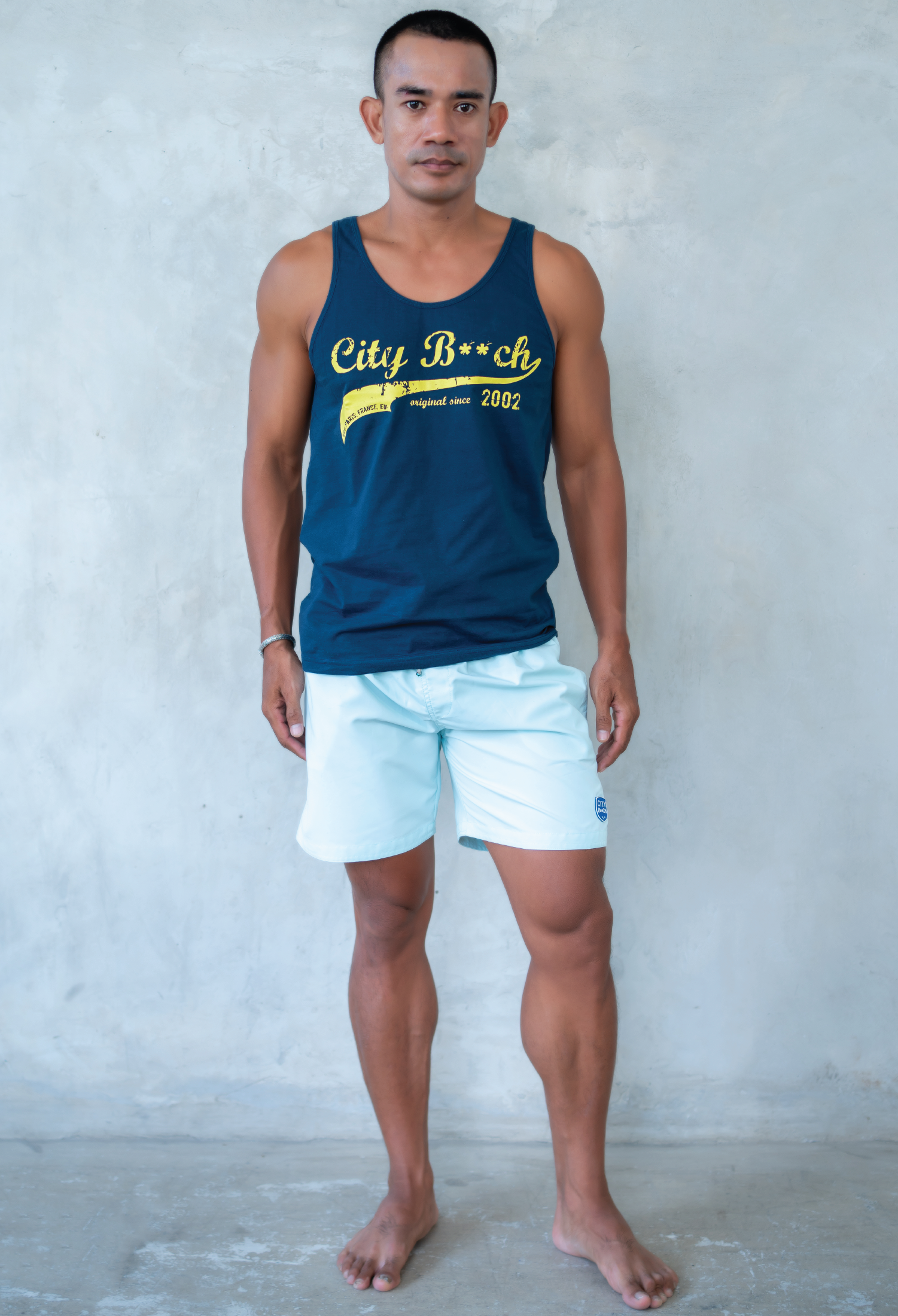 Tanktops Signature Navy Blue