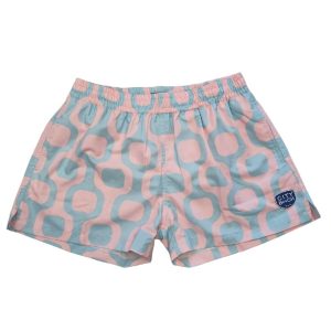 CITY B**CH SWIMSHORT DYNAMIC ROUNDED PINK